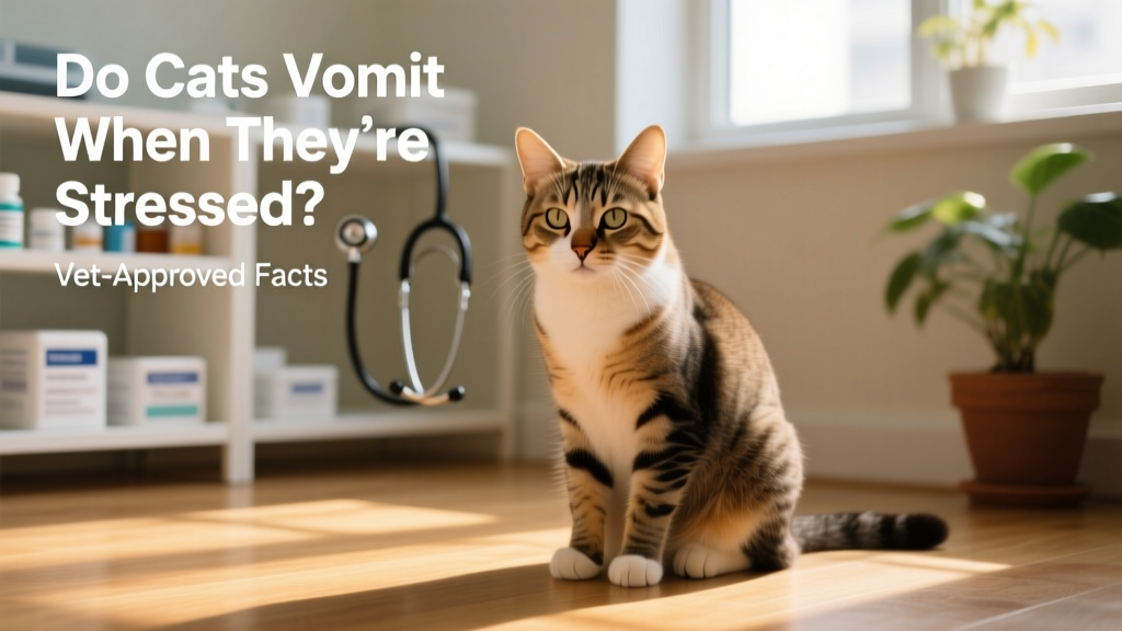 Do Cats Vomit When They’re Stressed? Vet-Approved Facts
