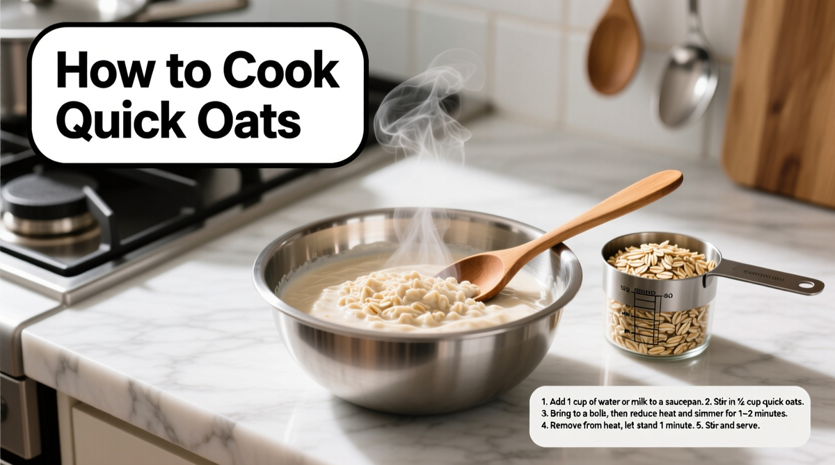 Simple cooling techniques for different foods