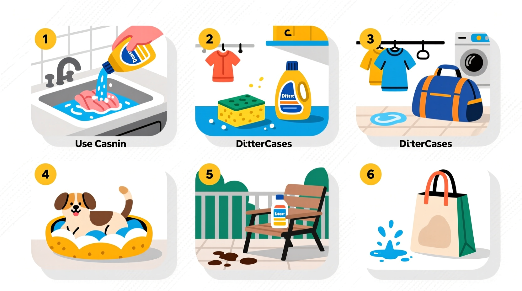 uses for laundry detergent