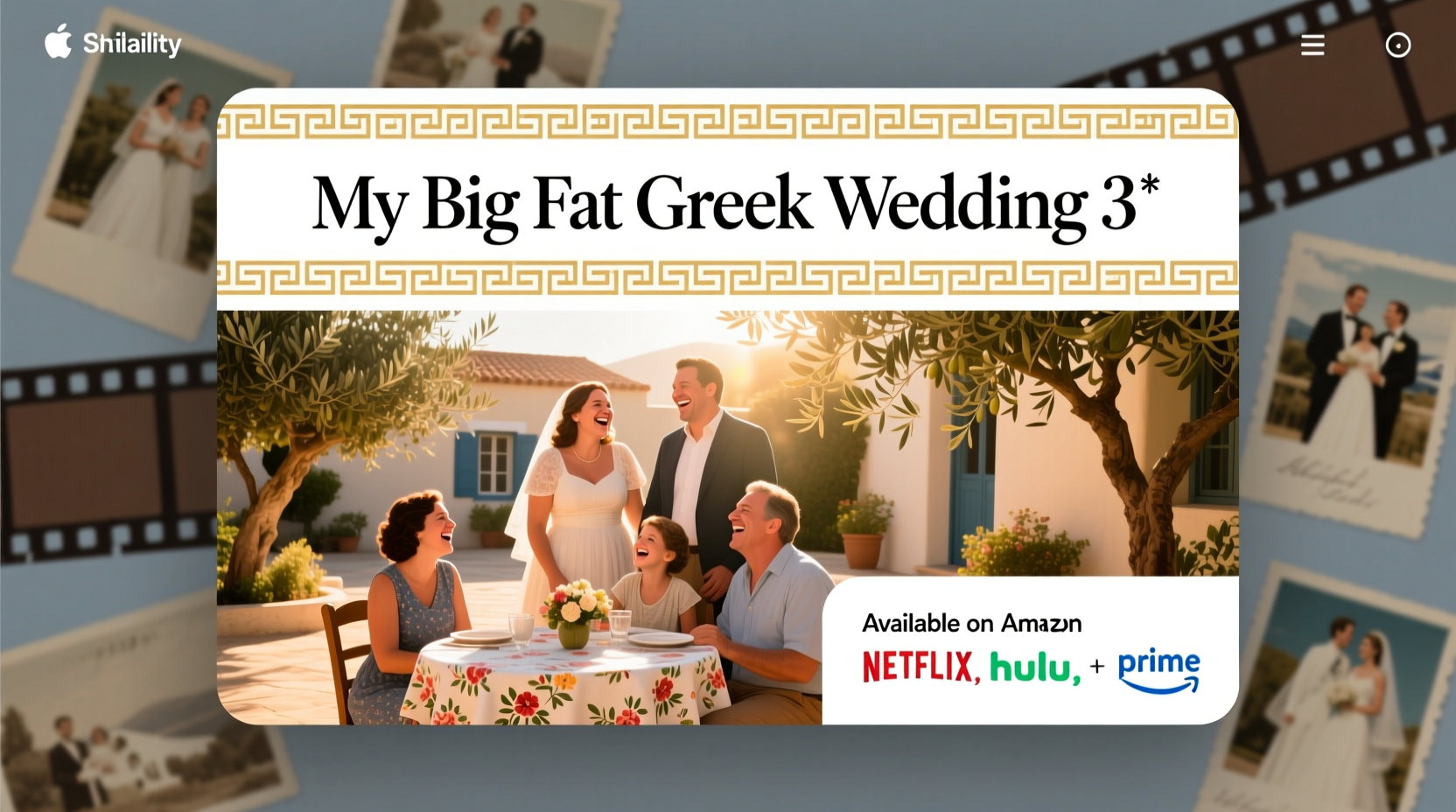where to watch my big fat greek wedding 3