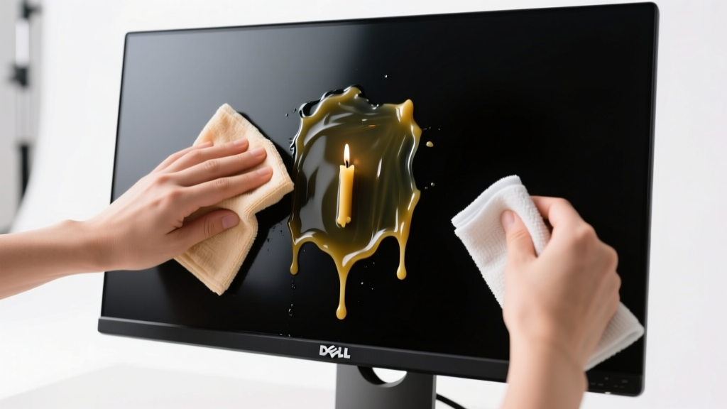 Tested: How to Get Candle Wax Out of Computer Monitor