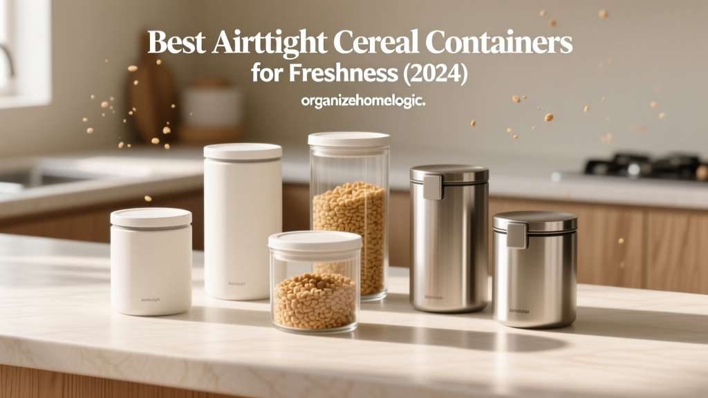 Best Airtight Cereal Containers for Freshness (2024)