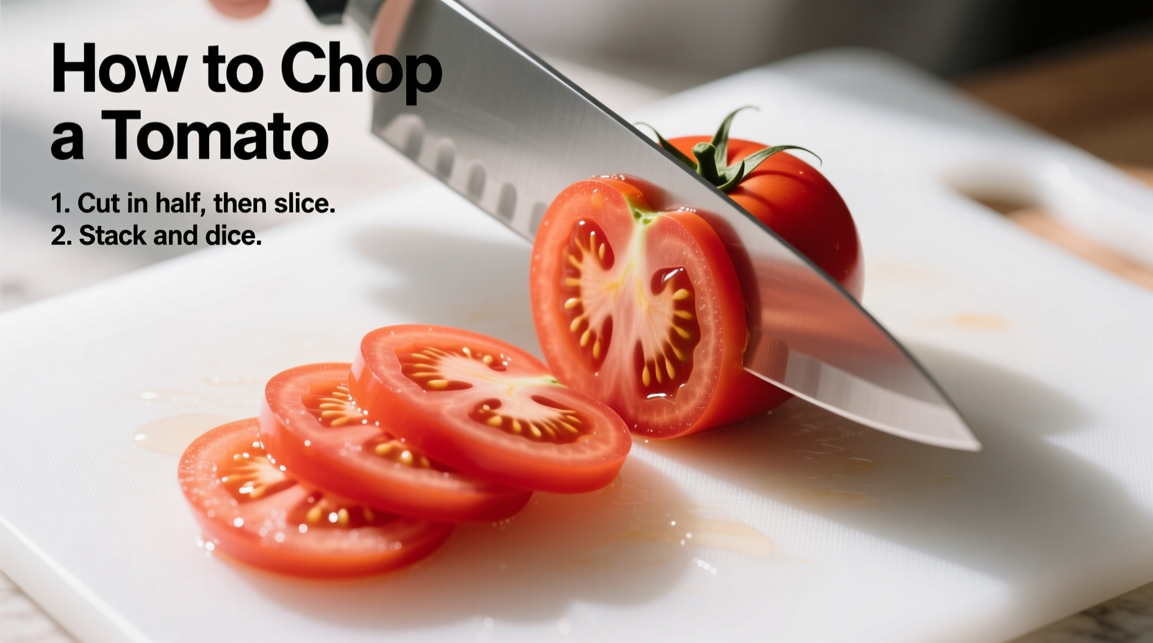 Perfect Tomato Chopping: 5-Step Guide for Clean Cuts