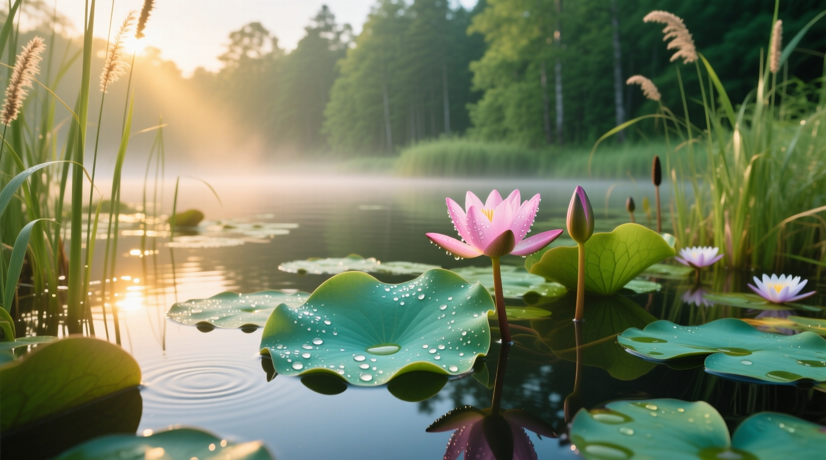 water plants summer