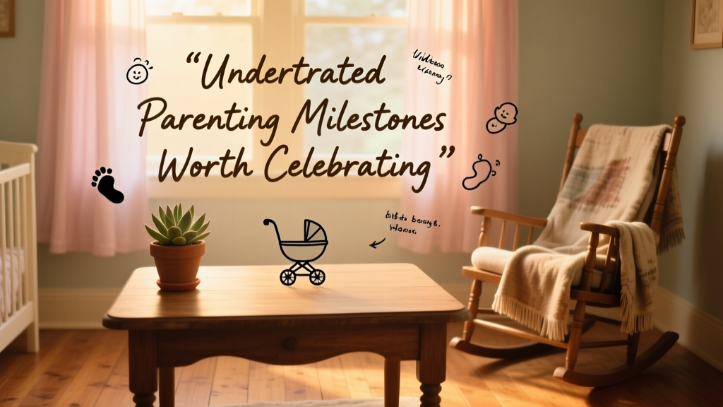A List of Underrated Parenting Milestones Worth Celebrating — Because Real Growth Isn’t Always on the Chart