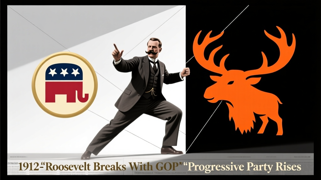 TR’s Party Switch: Republican to Bull Moose