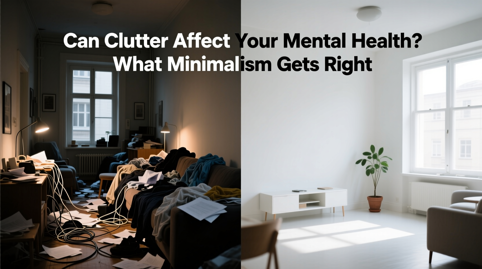 can clutter affect your mental health what minimalism gets right