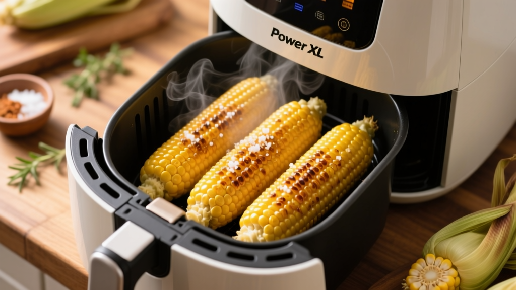 How to Cook Corn in a Power XL Air Fryer (Crispy & Easy)