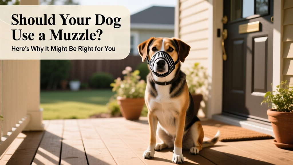 Should Your Dog Use a Muzzle? Here’s Why It Might Be Right for You