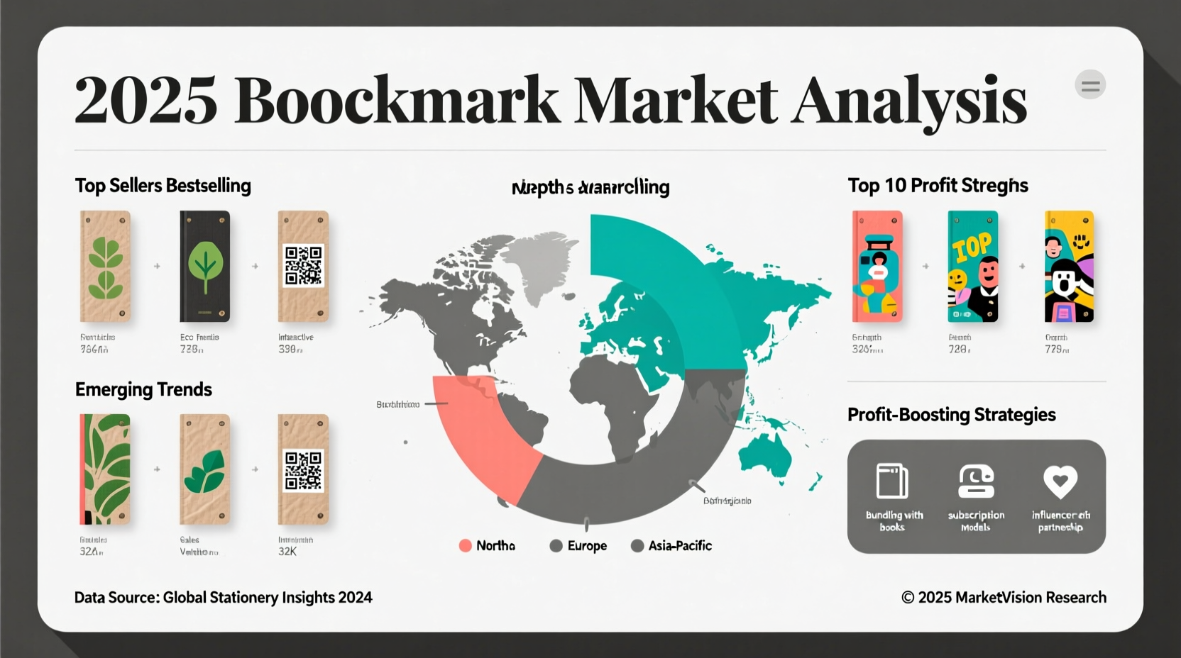 book marks top sellers