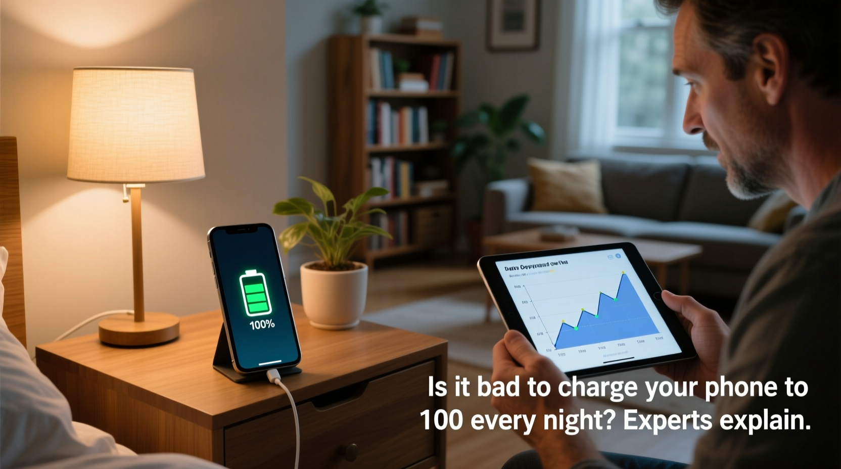 is it bad to charge your phone to 100 every night experts explain
