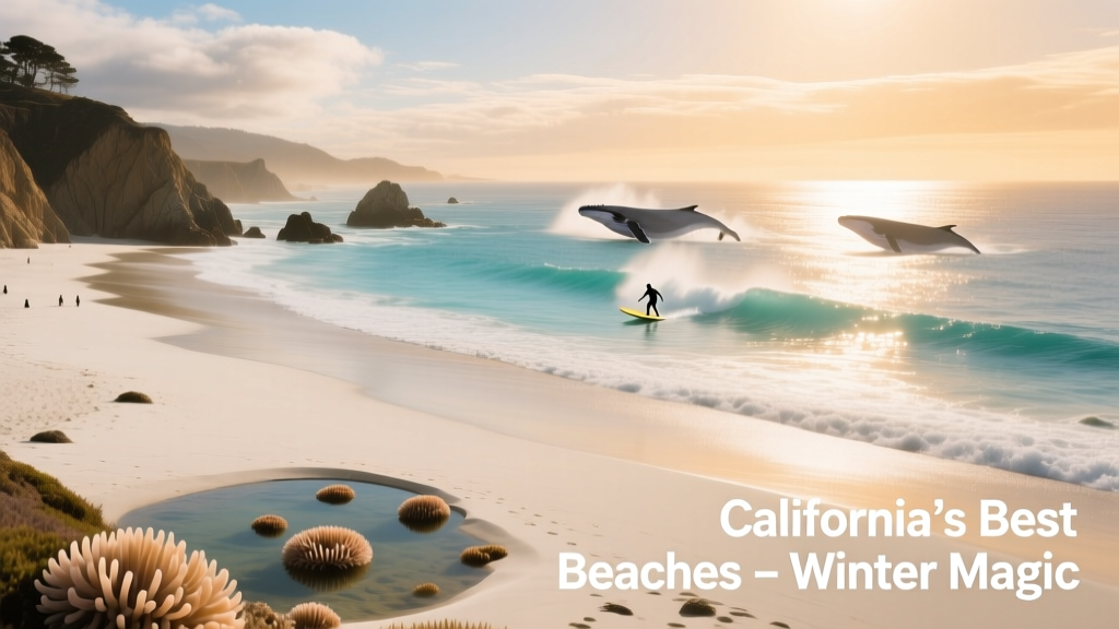 The Best Beaches in California for Swimming, Whale Watching, and Winter Sun