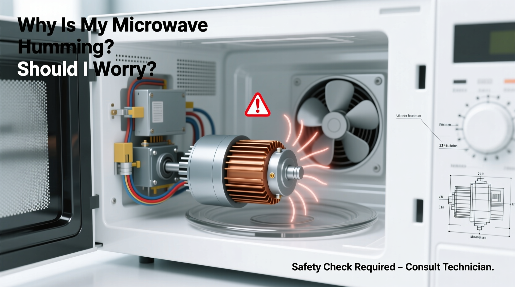 why is my microwave making a humming noise should i worry