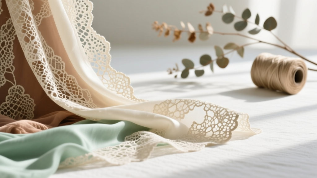 Lace Silk Fabric: The Science, Sourcing & Sensibility