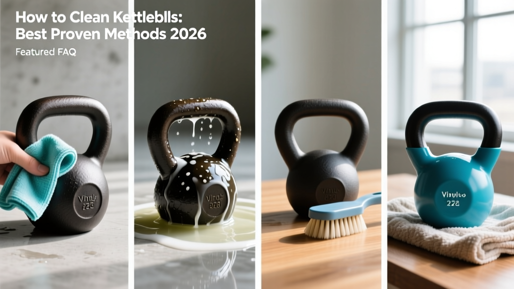 How to Clean Kettlebells: Best Proven Methods 2026