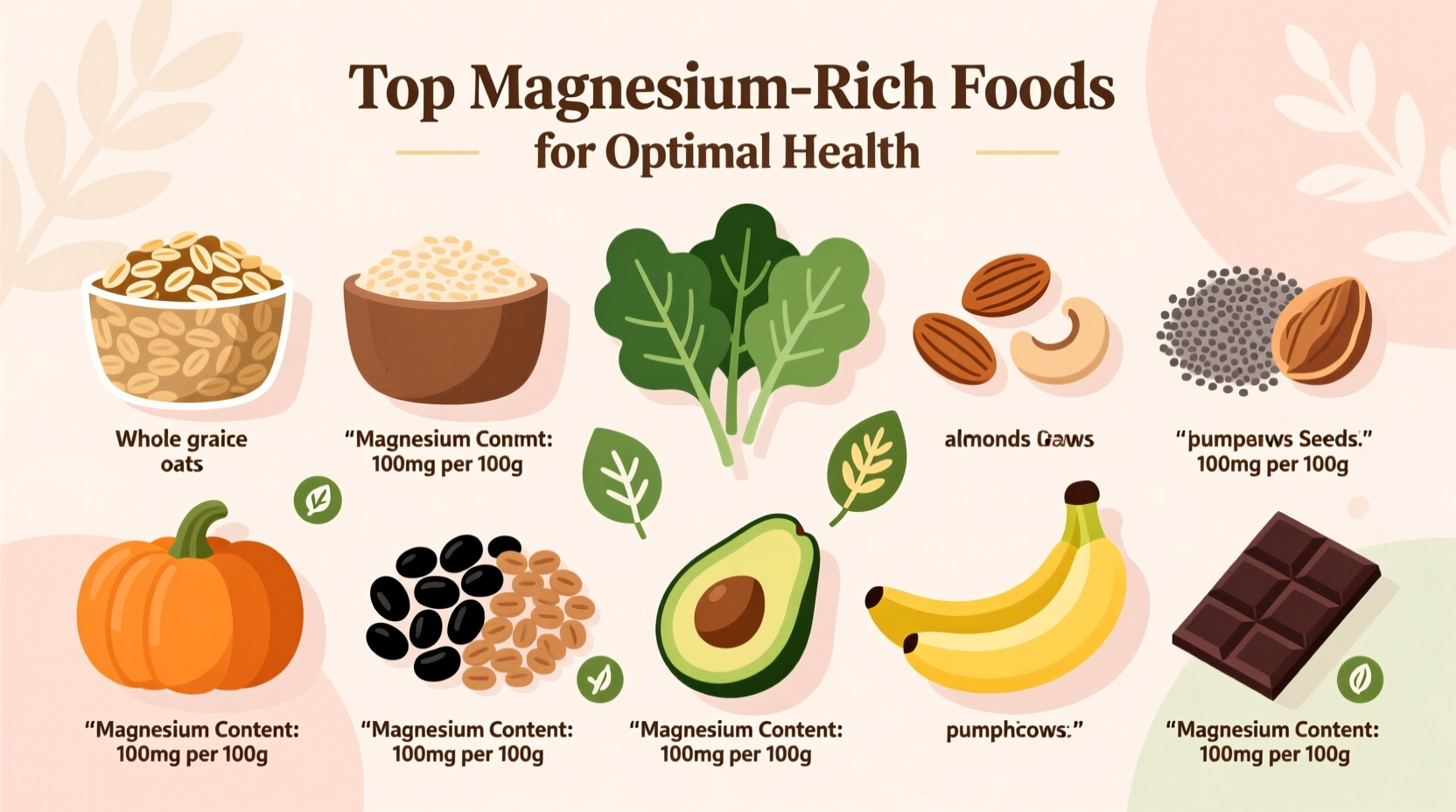 what are the foods that contain magnesium