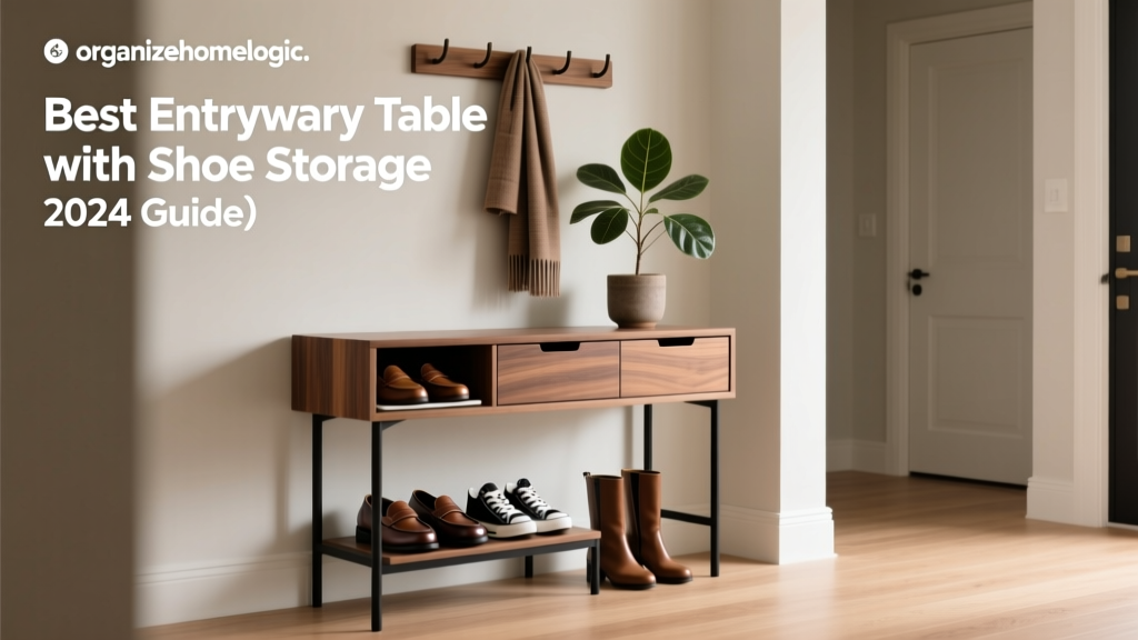 Best Entryway Table with Shoe Storage (2024)