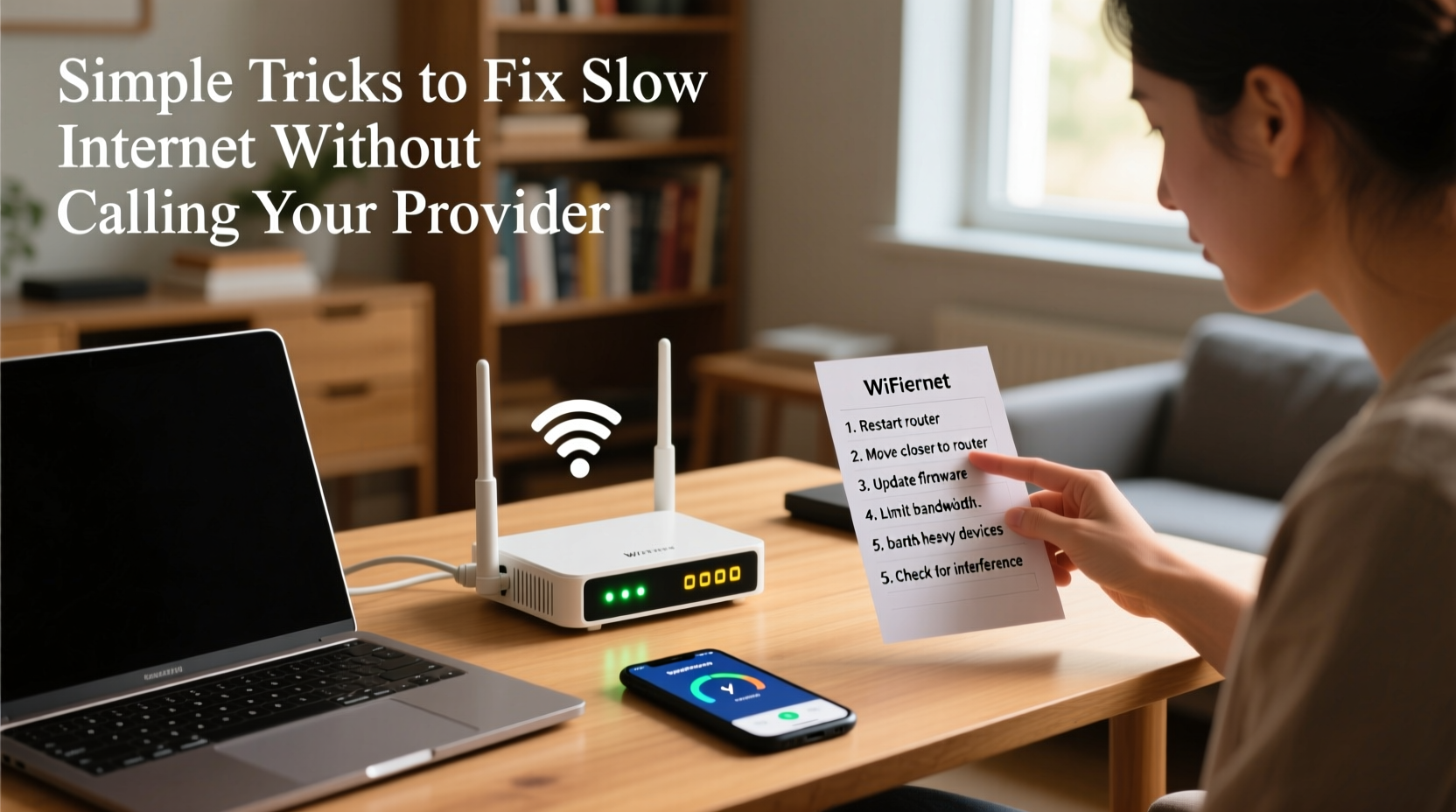 how to fix slow internet without calling your provider simple tricks