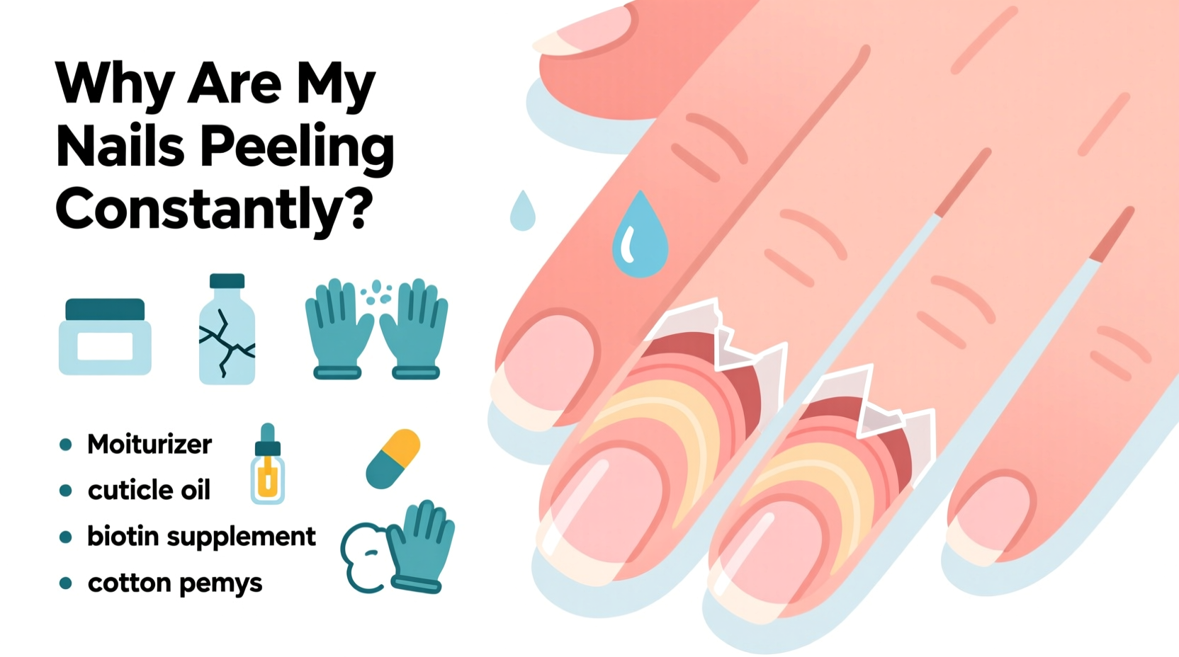 why are my nails peeling constantly causes and simple remedies