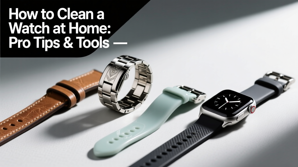 How to Clean a Watch at Home: Pro Tips & Tools