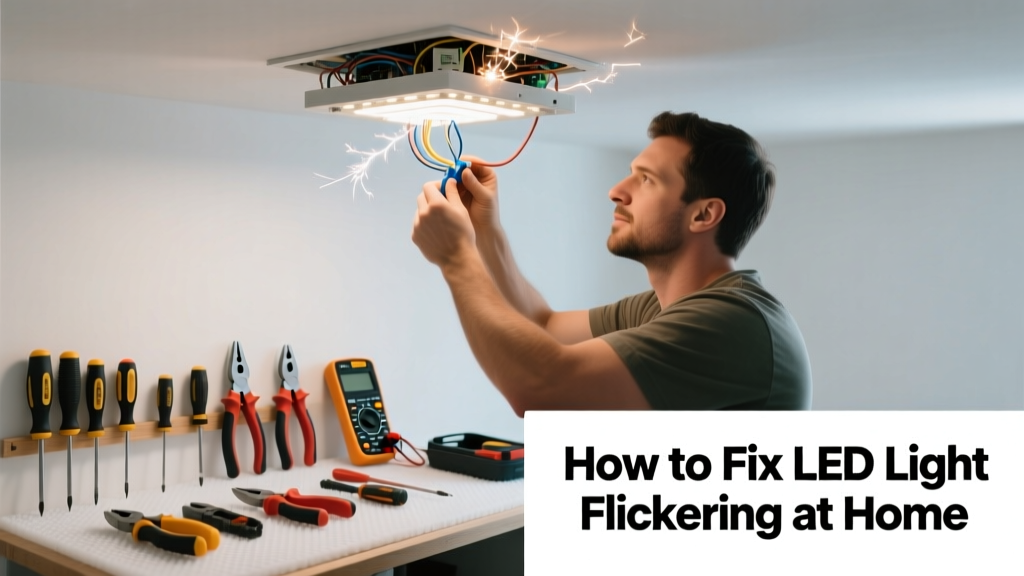 How to Fix LED Light Flickering at Home