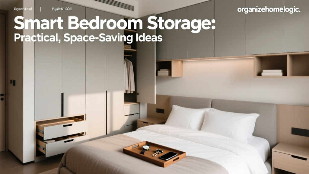 Smart Bedroom Storage: Practical, Space-Saving Ideas