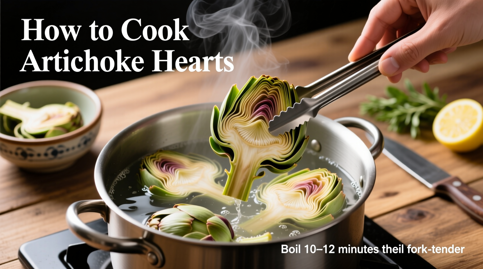 how to cook artichoke hearts