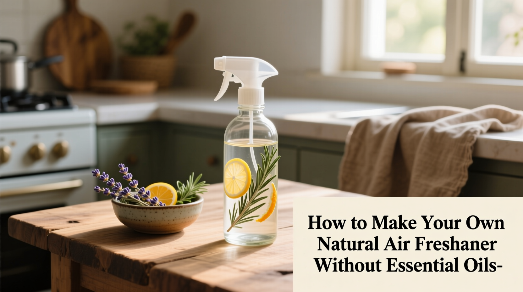 how to make your own natural air freshener without essential oils