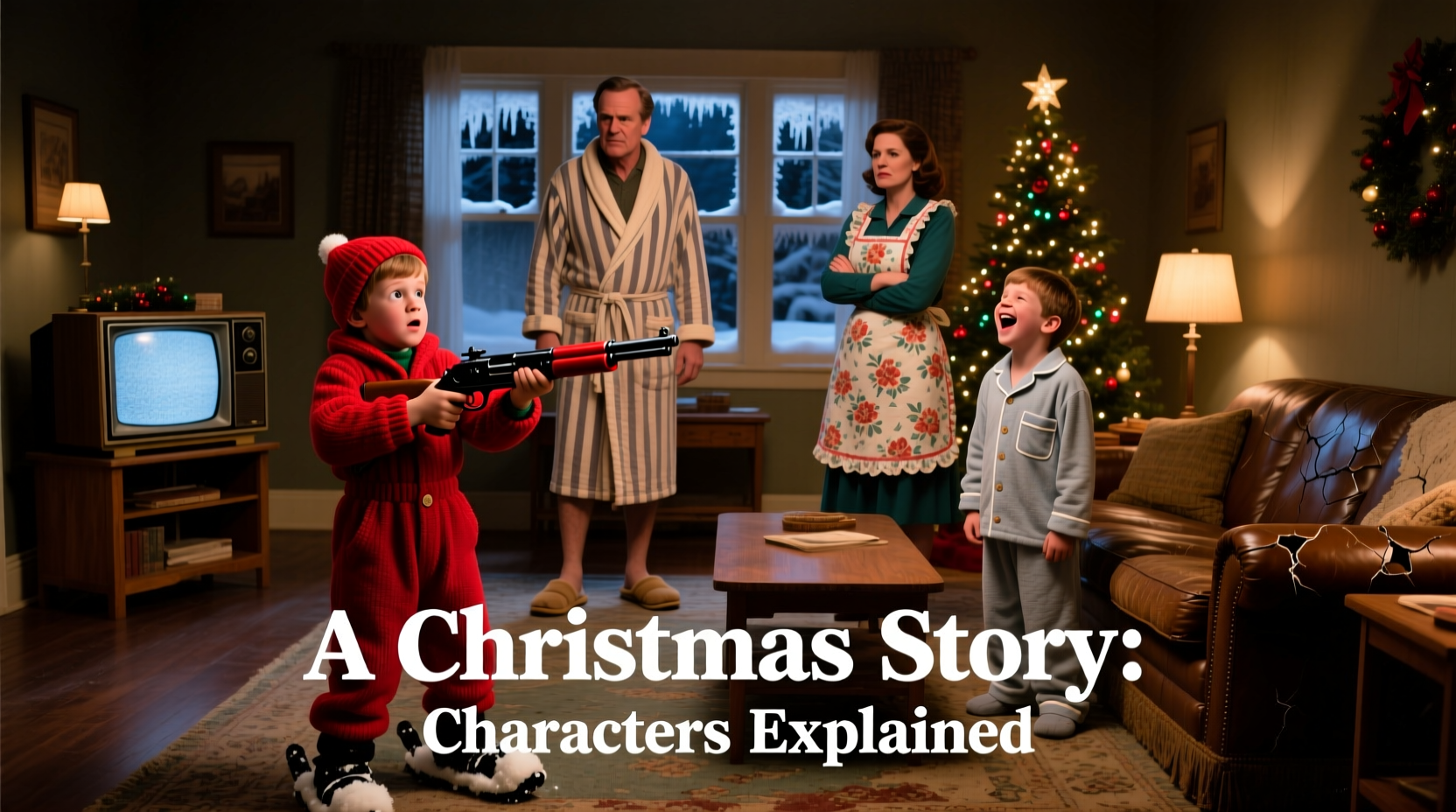 a christmas story movie characters