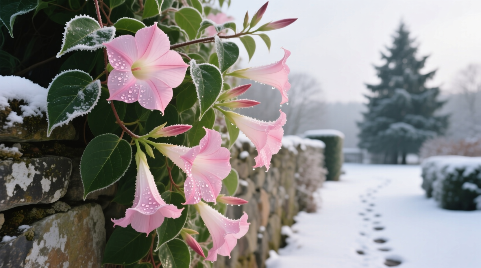 mandevilla winter