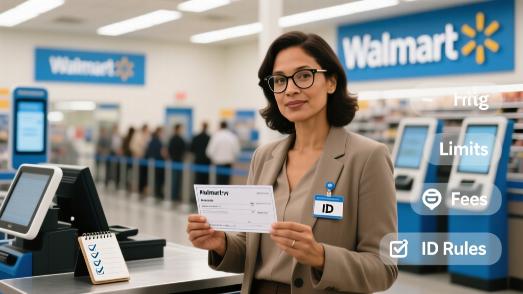 Walmart Cash Third-Party Checks (2026): Limits, Fees, ID