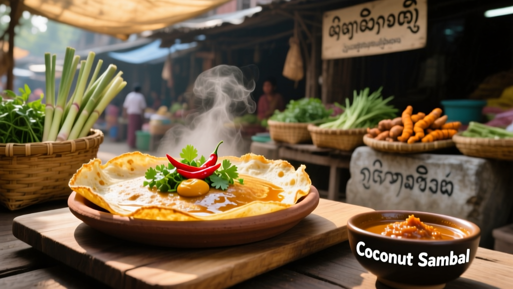 Burmese Dosa: A Crispy Crossroads of South Indian Technique and Rakhine Terroir