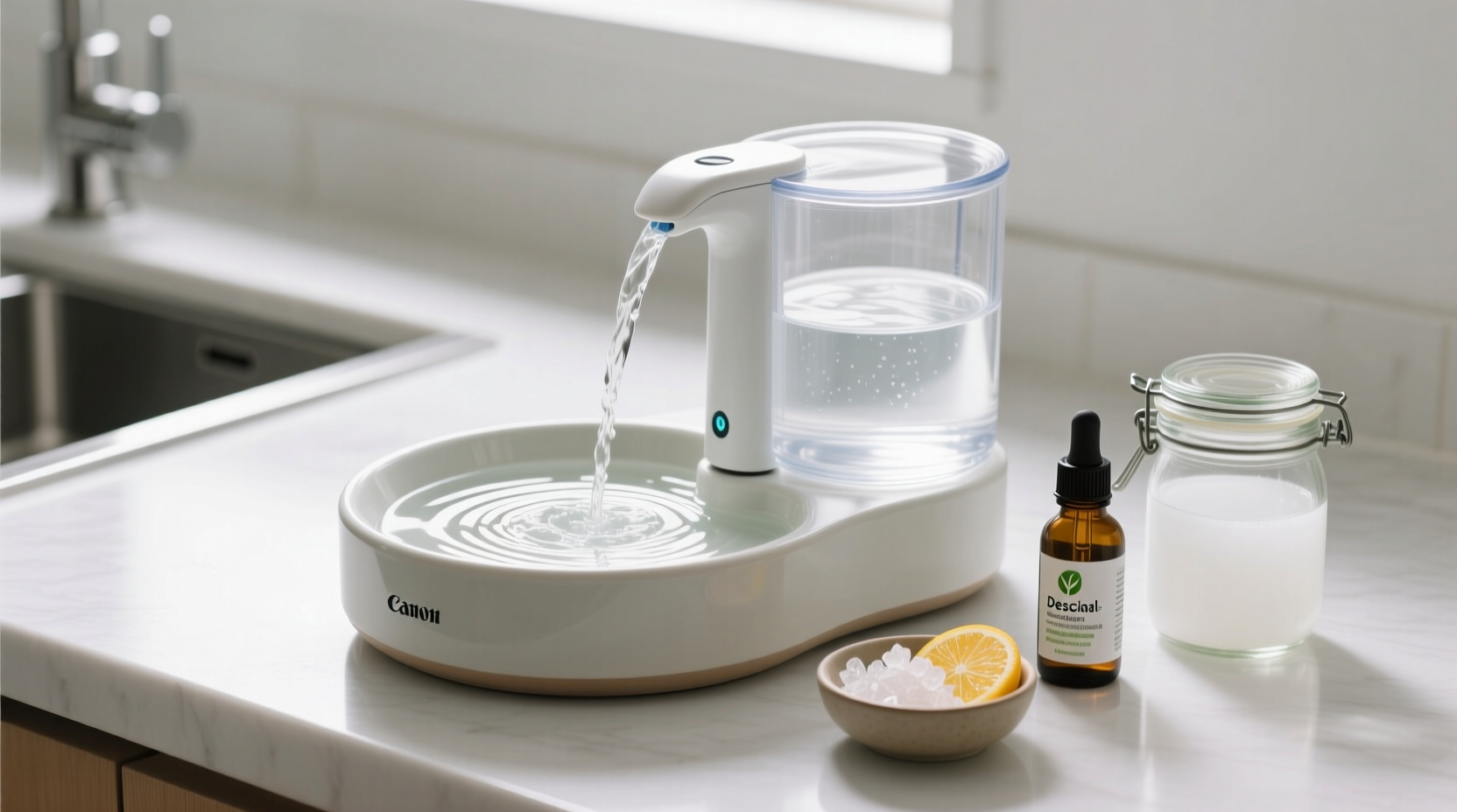 eco friendly cleaning sanitize pet fountains