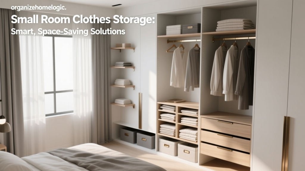 Small Room Clothes Storage: Smart, Space-Saving Solutions