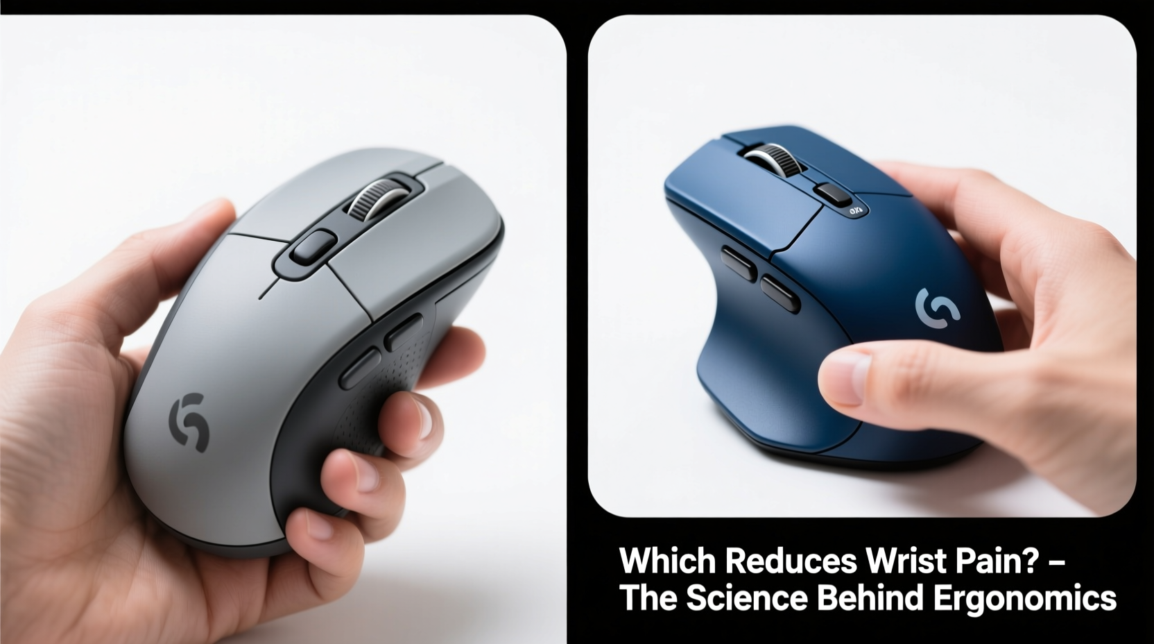 ergonomic mouse vs vertical mouse which reduces wrist pain for coders