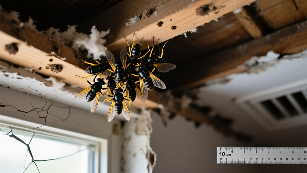 Cluster Flies in Attic: Identification and Control