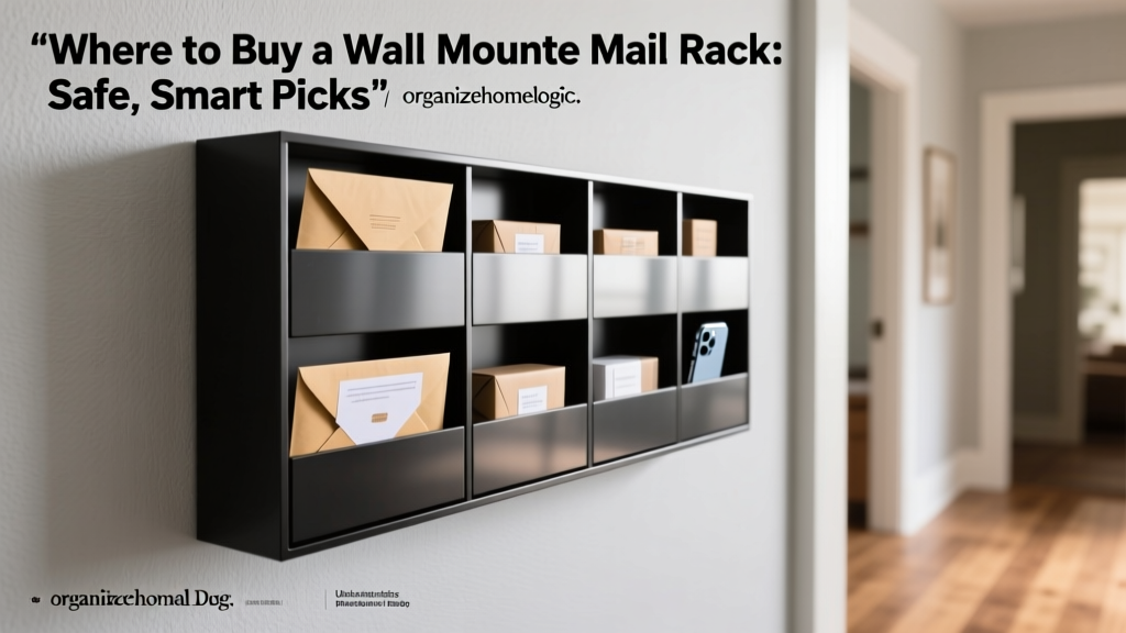 Where to Buy a Wall Mounted Mail Rack: Safe, Smart Picks