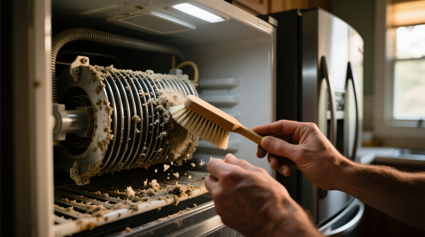 save cool cash by cleaning your refrigerator coils
