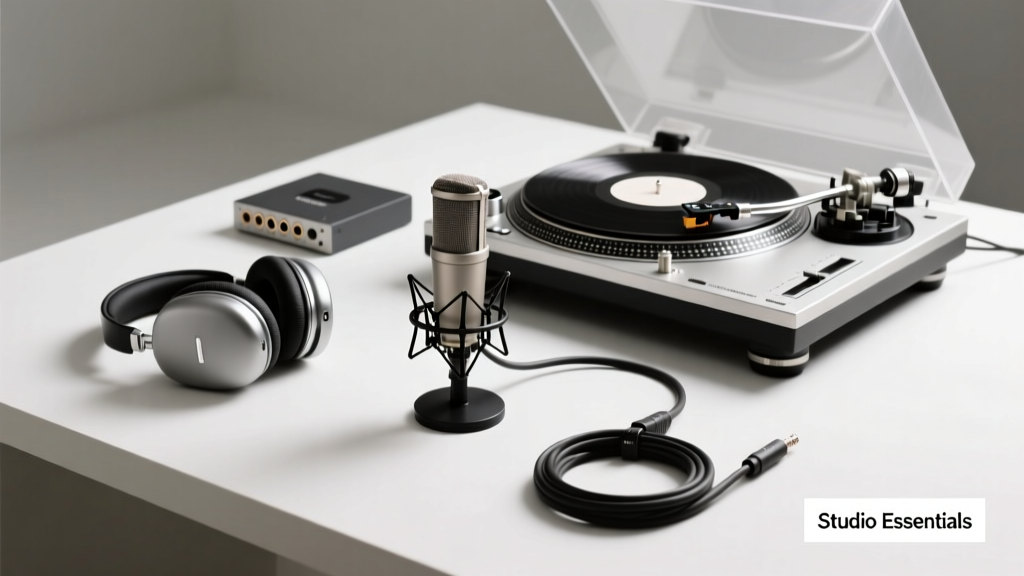 Studio Audio Equipment Essentials: What Every Professional and Serious Home Studio Needs