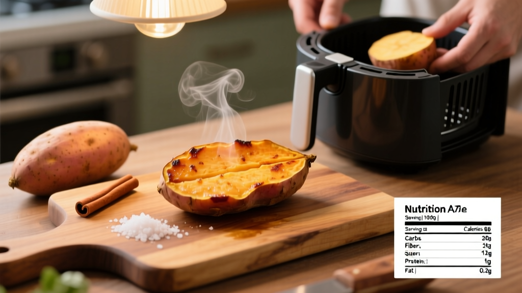 Air Fried Sweet Potato Nutrition Facts (Real Data!)