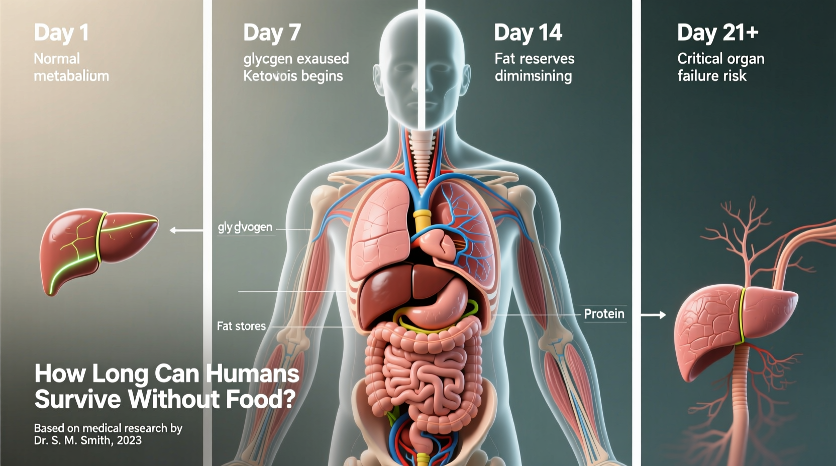 How Long Can Humans Survive Without Food? Medical Facts