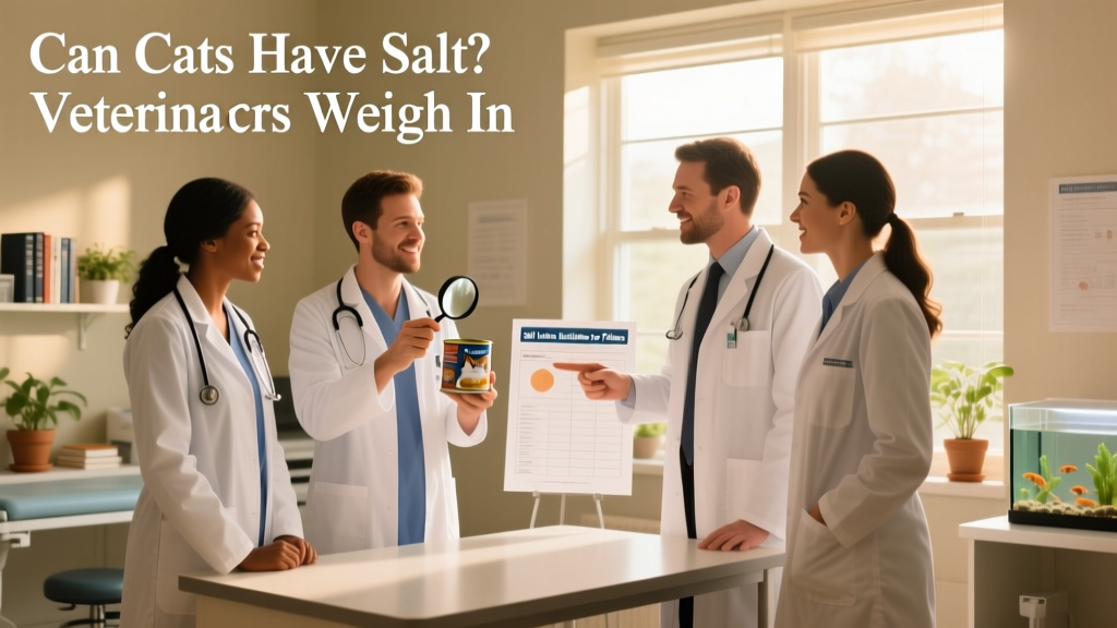 Can Cats Have Salt? Veterinarians Weigh In on This Complex Topic
