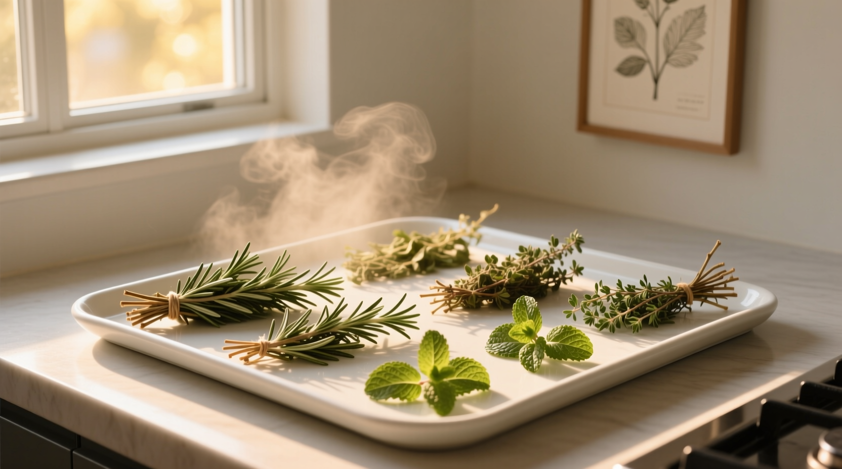 heat hacks dry some herbs