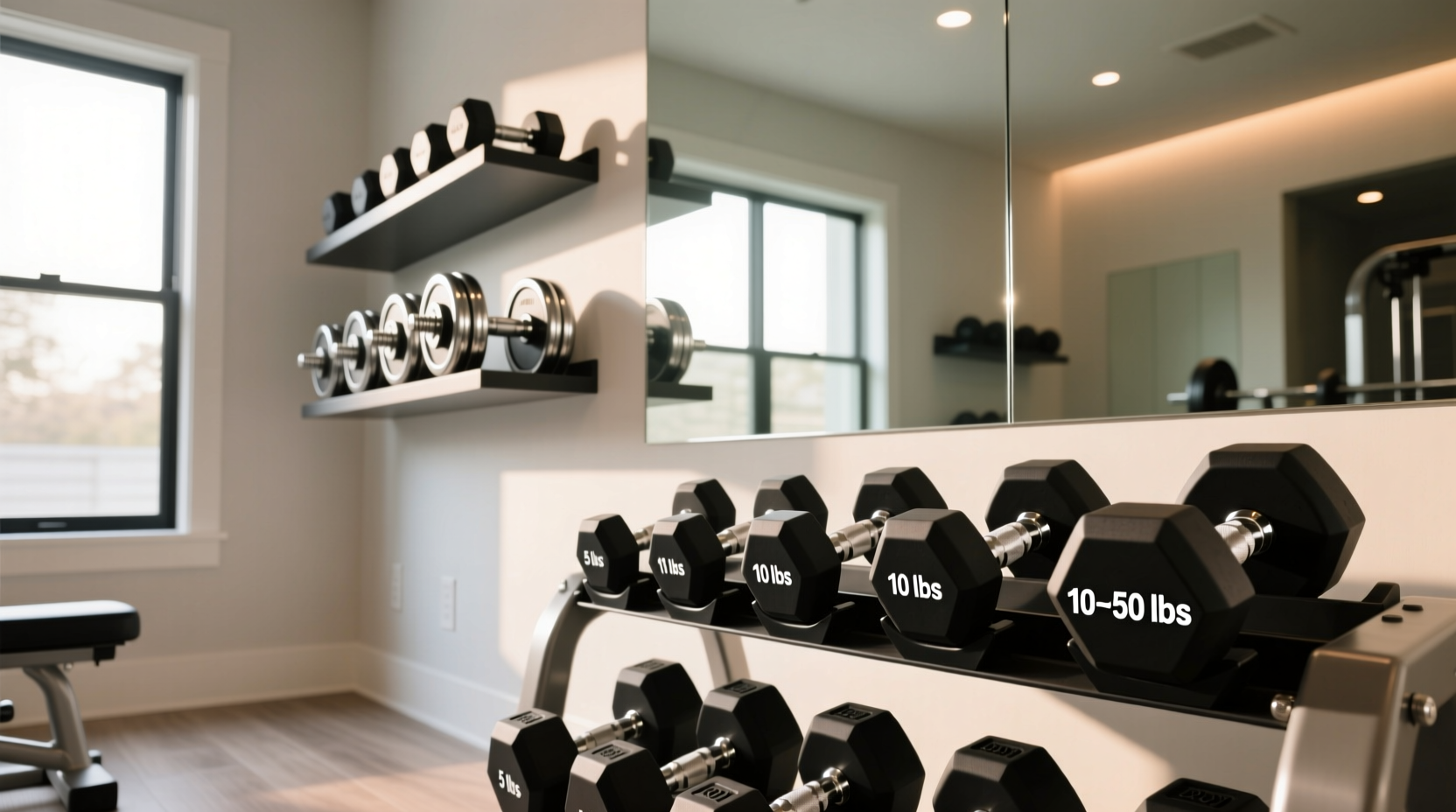 adjustable dumbbells vs fixed weights best choice for small home gyms