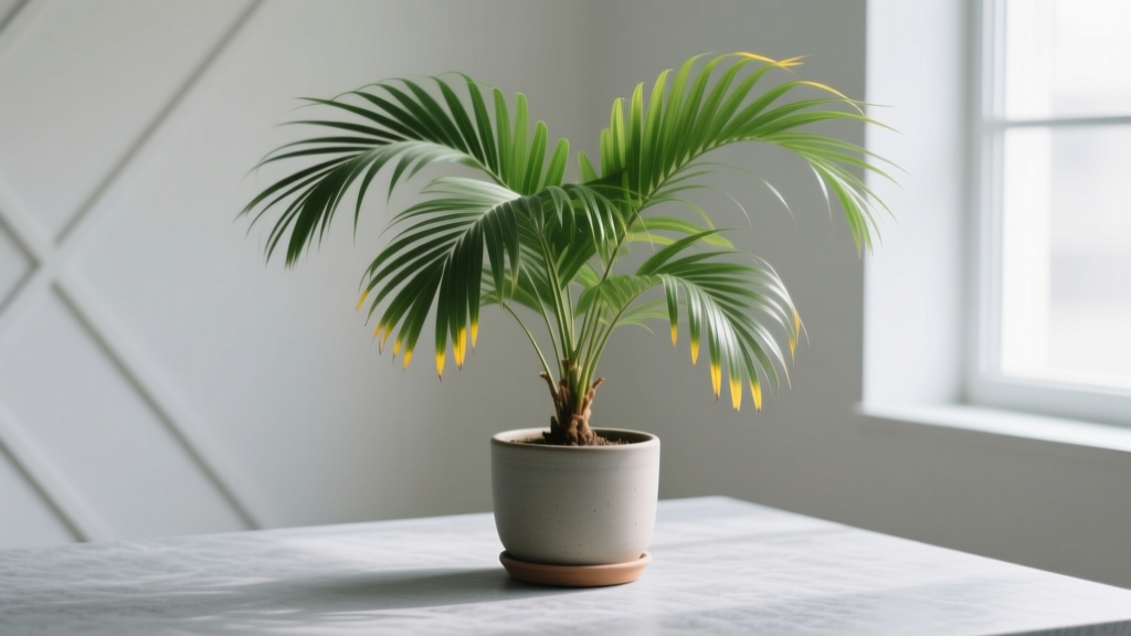 How Much Water to Give Palm Plant Indoor Not Growing