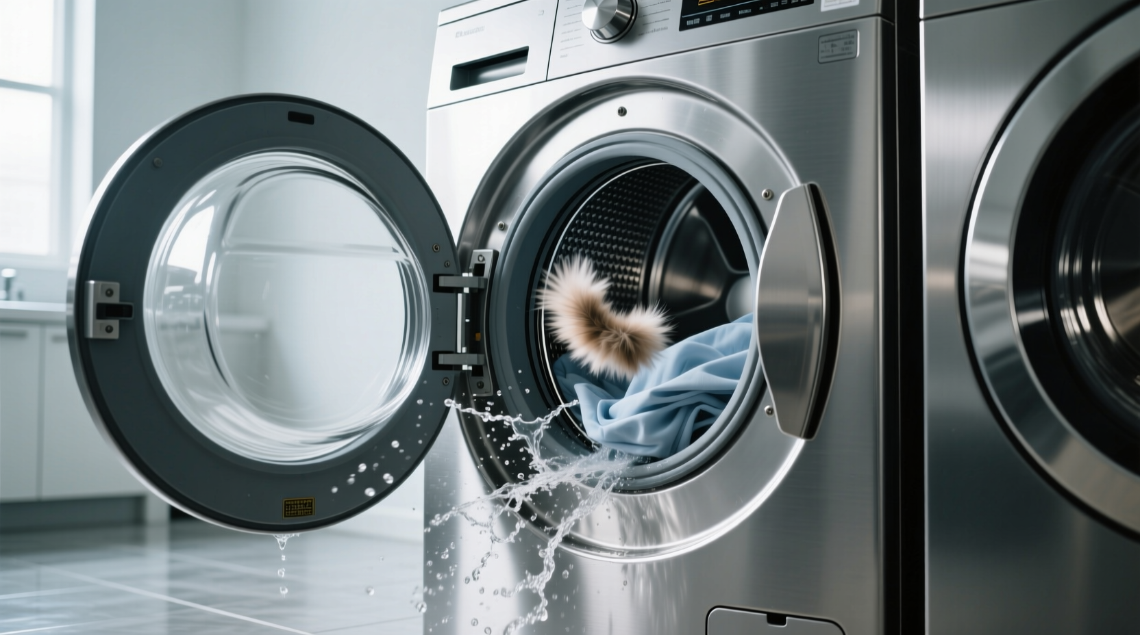 front load vs top load washer for pet hair