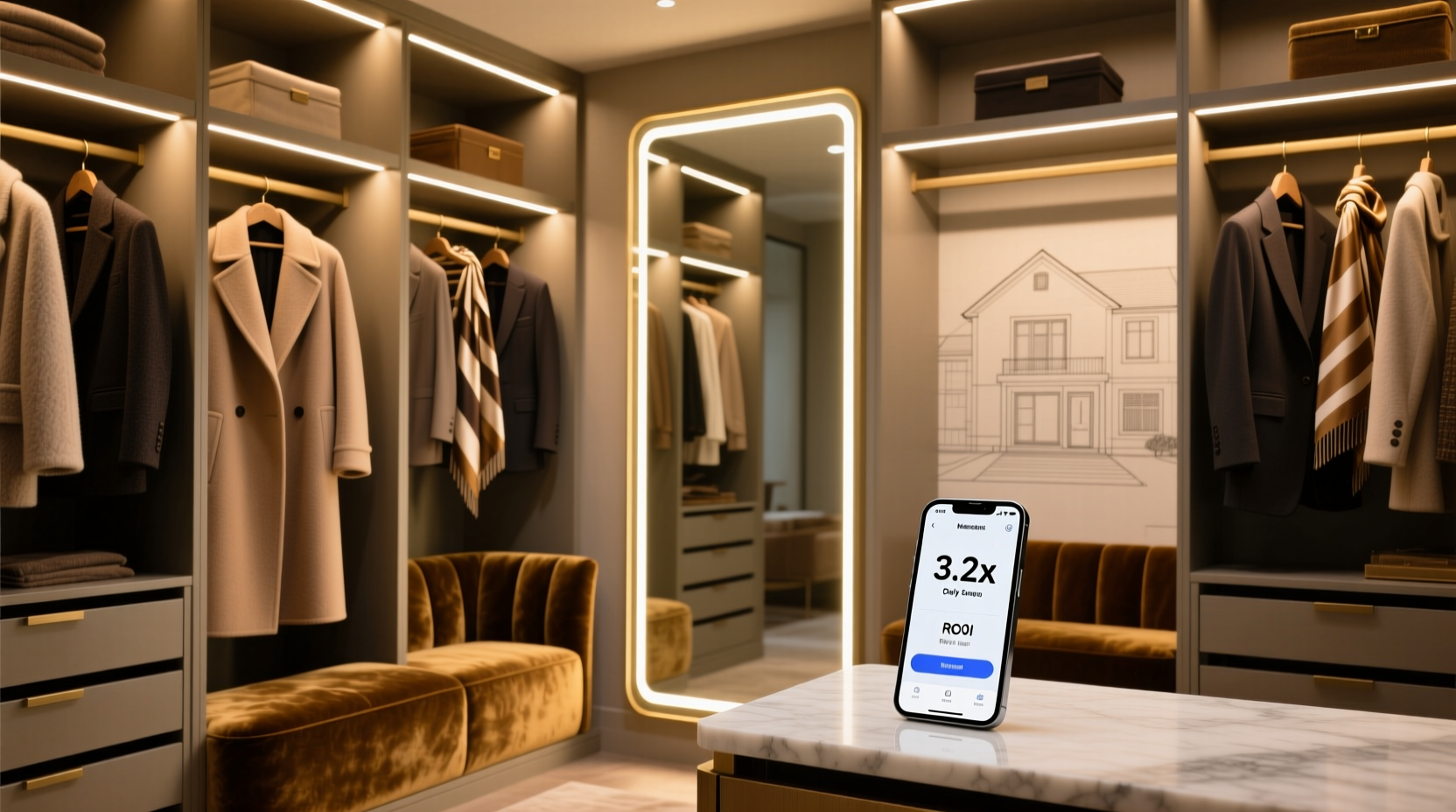 closet organization tips is a mini dressing room worth it