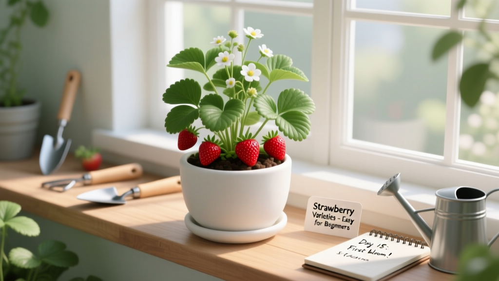 Indoor Strawberry Growing for Beginners (2026)