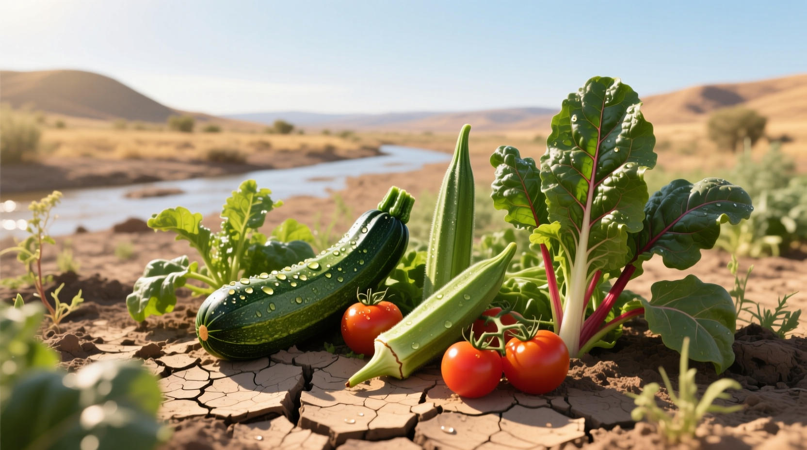 these vegetables require less water