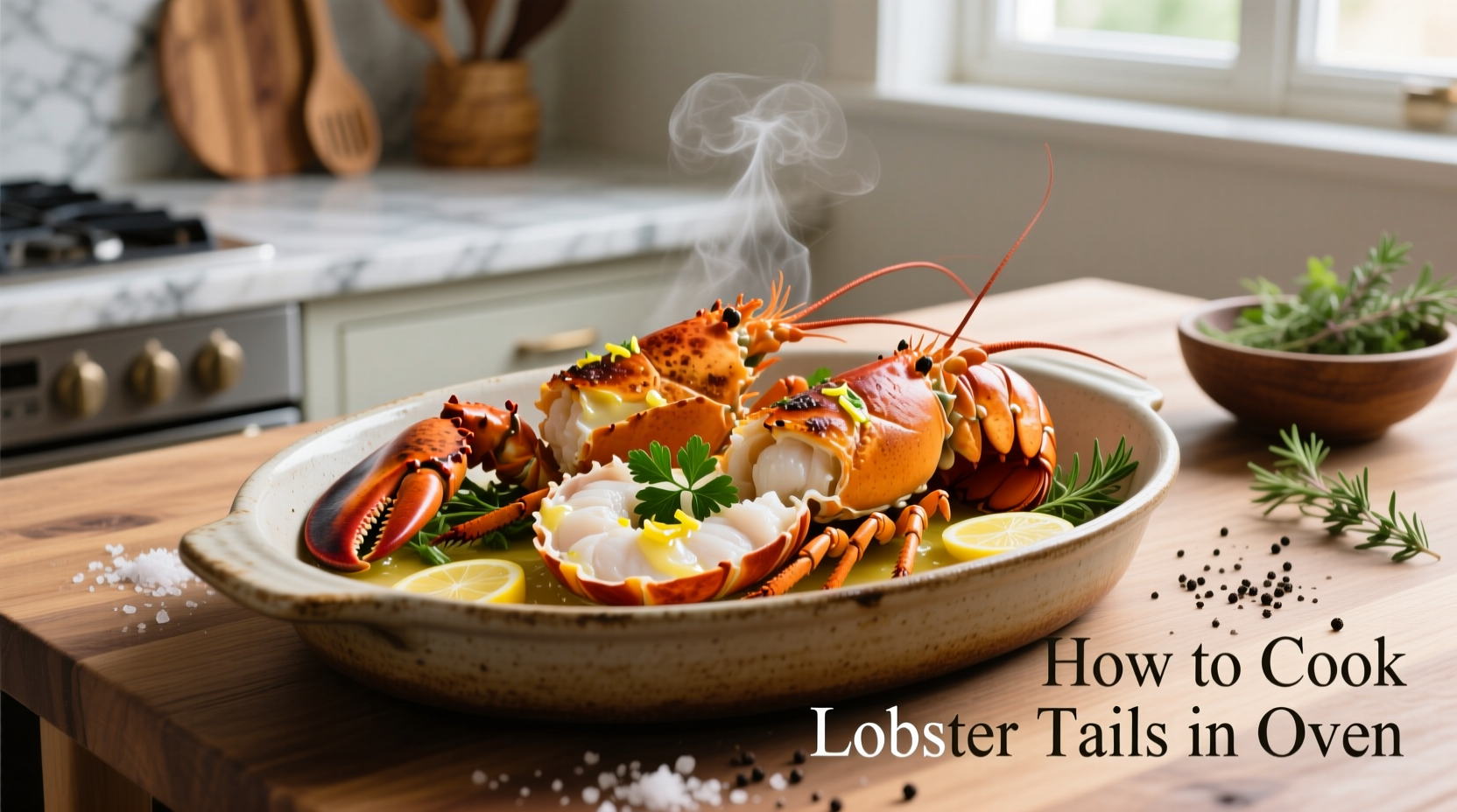 how to cook lobster tails in oven